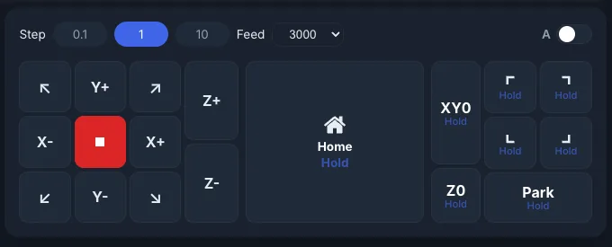 Jog panel