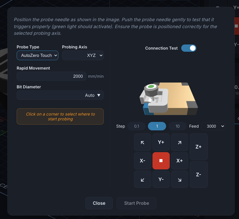 AutoZero touch